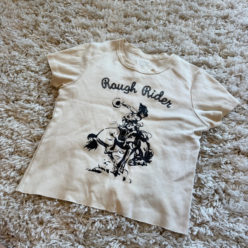 Brandy Melville Rough Rider Tee Shirt